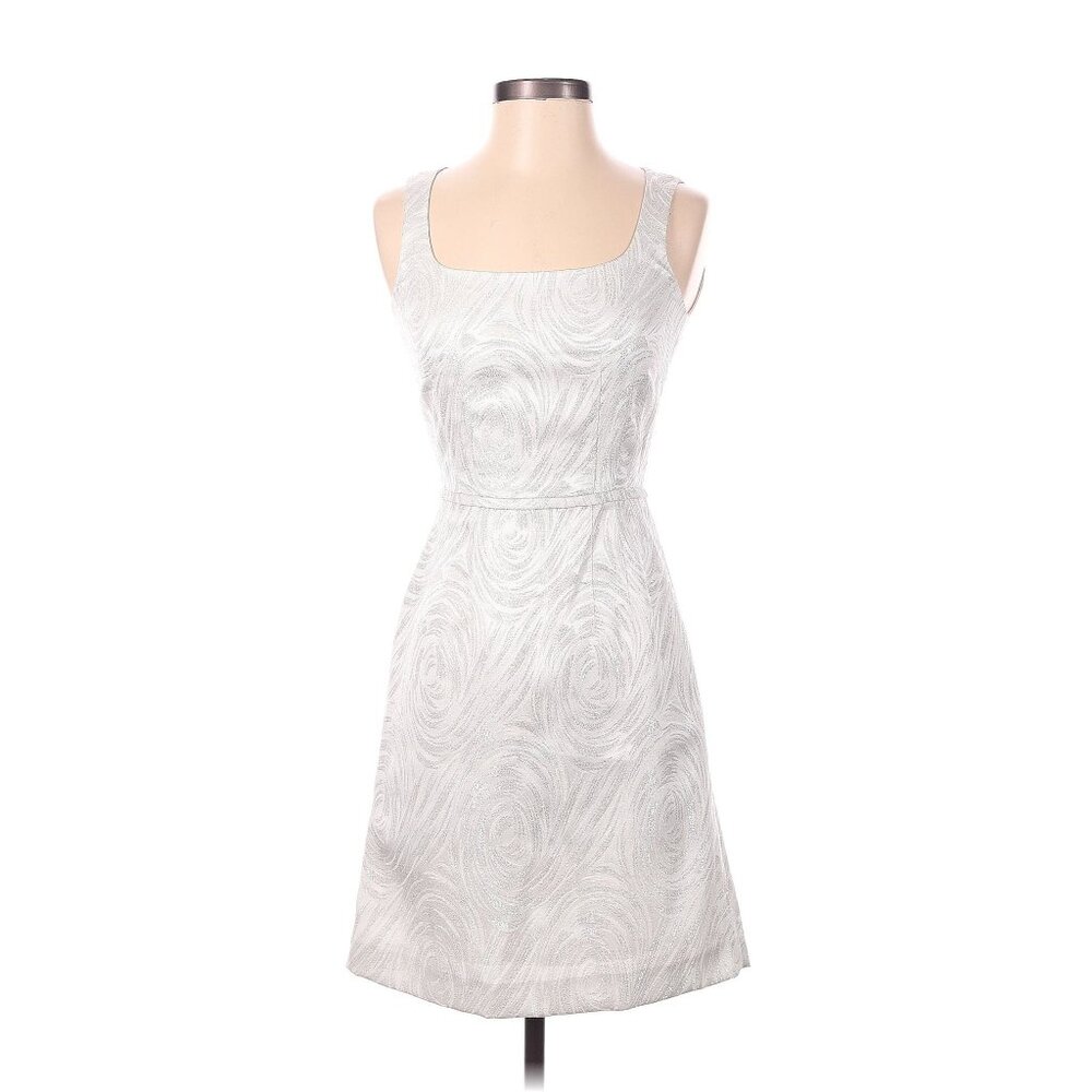 Gianni Bini 10 White A Line Tank Top Sparkly Tank Top Dress
